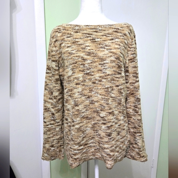 J.h. collectibles boat neck long sleeve sweater size large - Picture 1 of 5